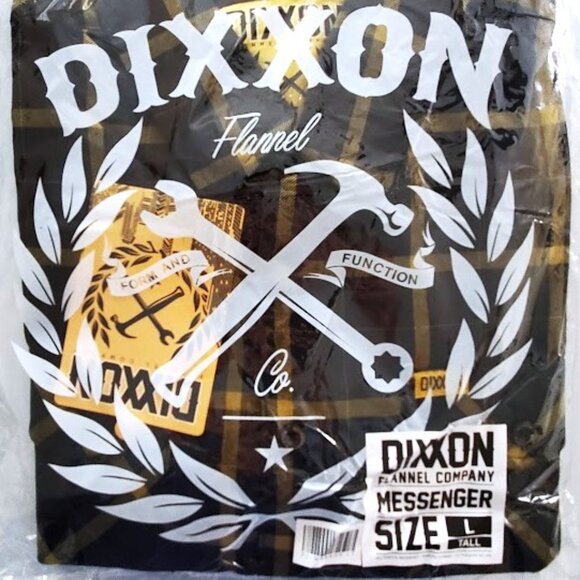 DIXXON Flannel MESSENGER Flannel Shirt - Men's L Tall - Picture 8 of 10